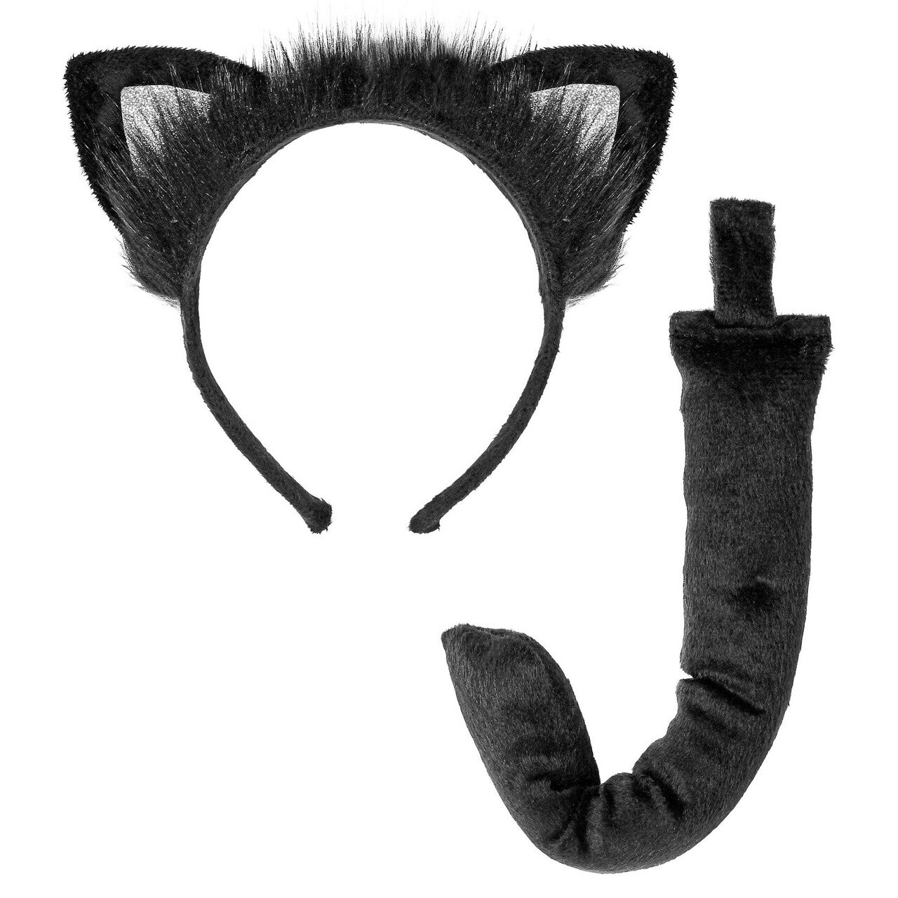 Op deze afbeelding zie je een Accessoires, van het merk Widmann. Oortjes En Staart Poes