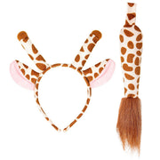 Op deze afbeelding zie je een Accessoires, van het merk Widmann. Horens Met Oren En Staart Giraffe