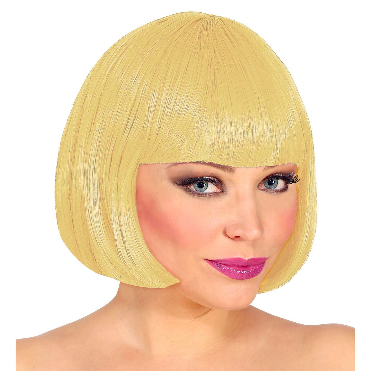 Op deze afbeelding zie je een Accessoires, van het merk Widmann. Bob Pruik Lou Lou Blond