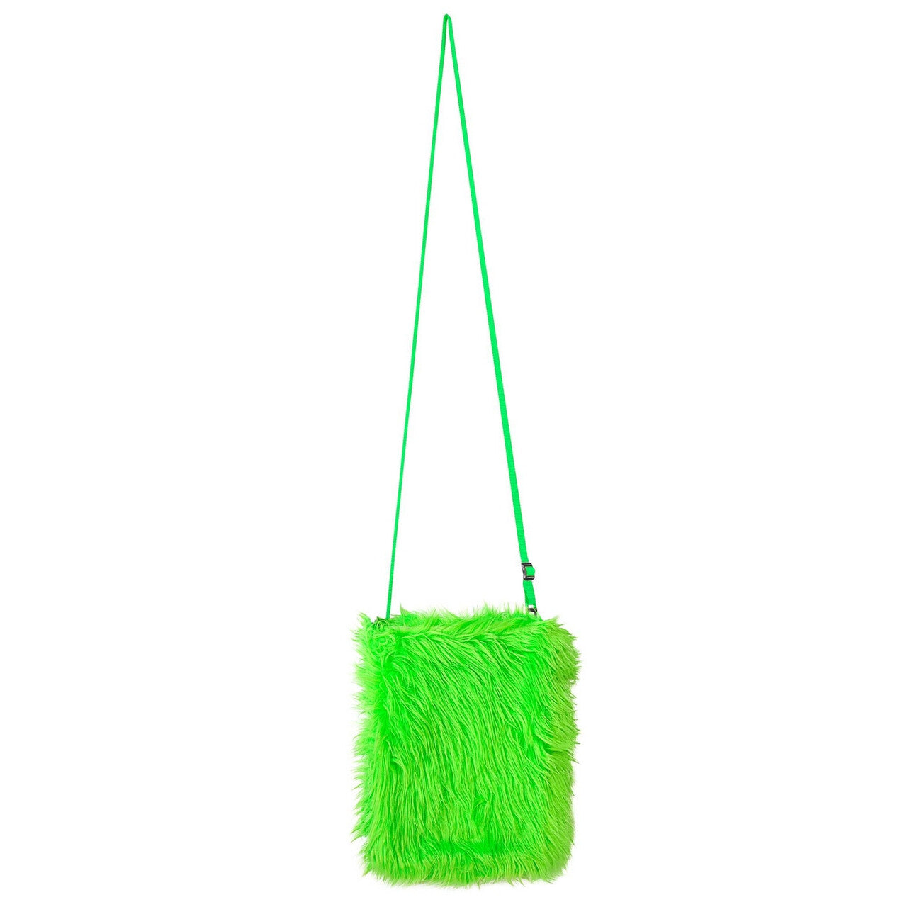 Op deze afbeelding zie je een Accessoires, van het merk Widmann. Oer Handtas Holbewoner Neon Berenvel Groen
