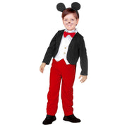 Op deze afbeelding zie je een Kostuums, van het merk Widmann. Malle Muis Mickey Tekenfilm Jongen Kostuum