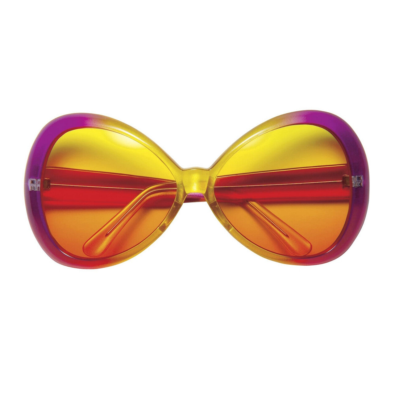 Op deze afbeelding zie je een Accessoires, van het merk Widmann. Bril Sugarbabe Roze Geel
