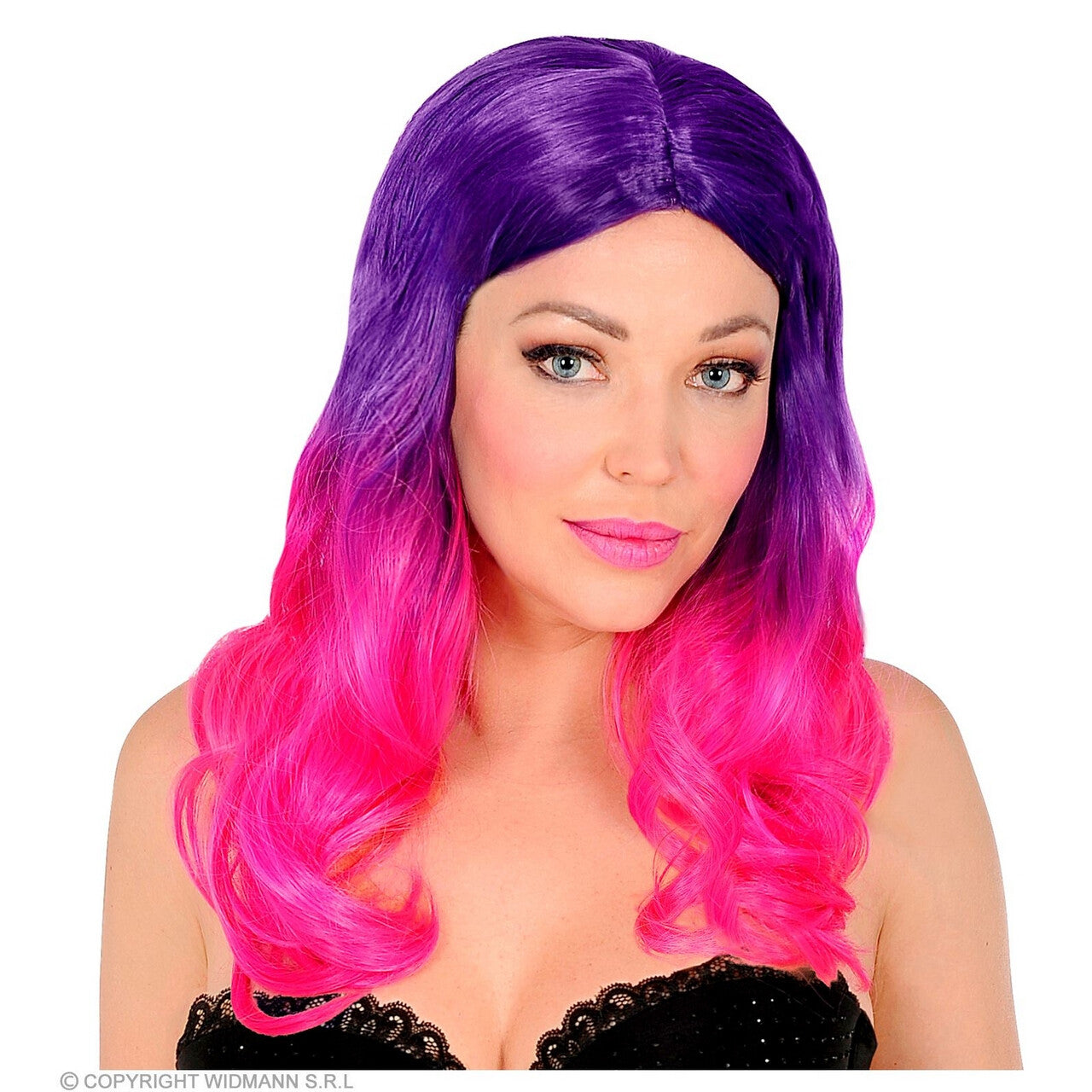 Op deze afbeelding zie je een Accessoires, van het merk Widmann. Fantasia Puik Roze Paars