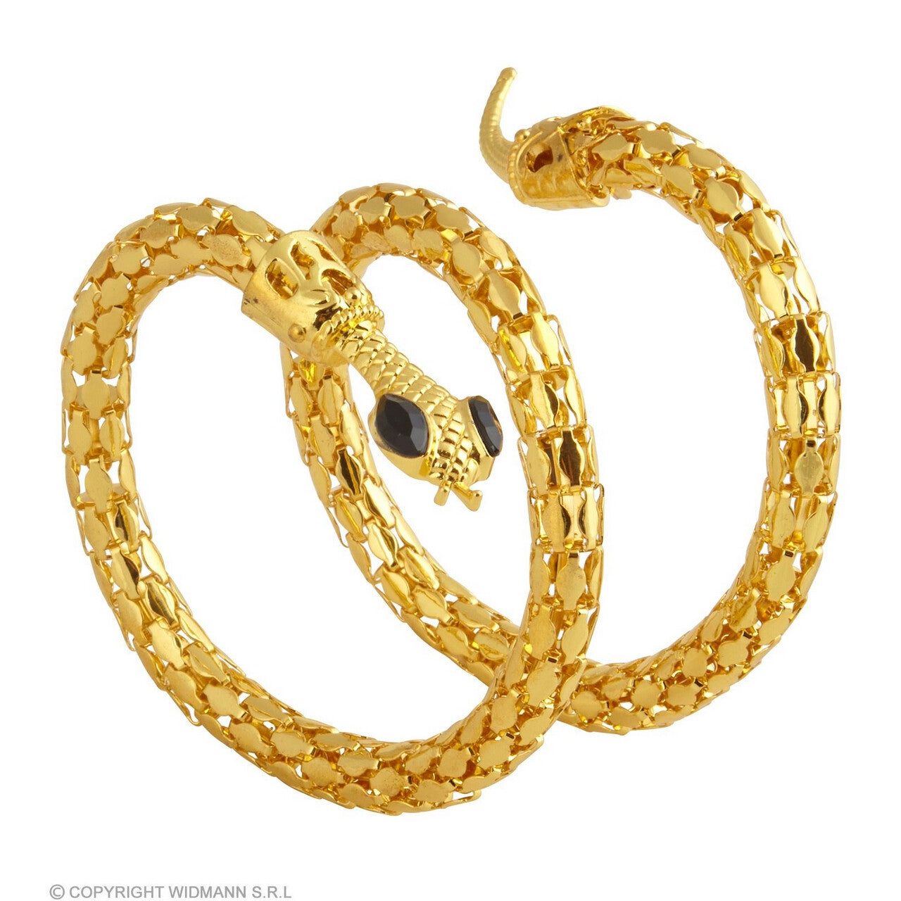Op deze afbeelding zie je een Accessoires, van het merk Widmann. Gouden Slangen Armband Egyptische Schoonheid