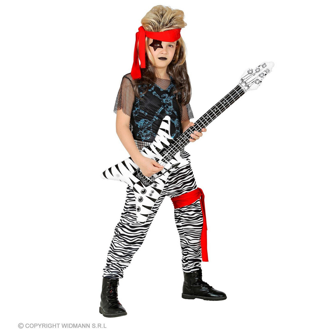 Op deze afbeelding zie je een Kostuums, van het merk Widmann. Kleine Rocking Robin Kind Kostuum