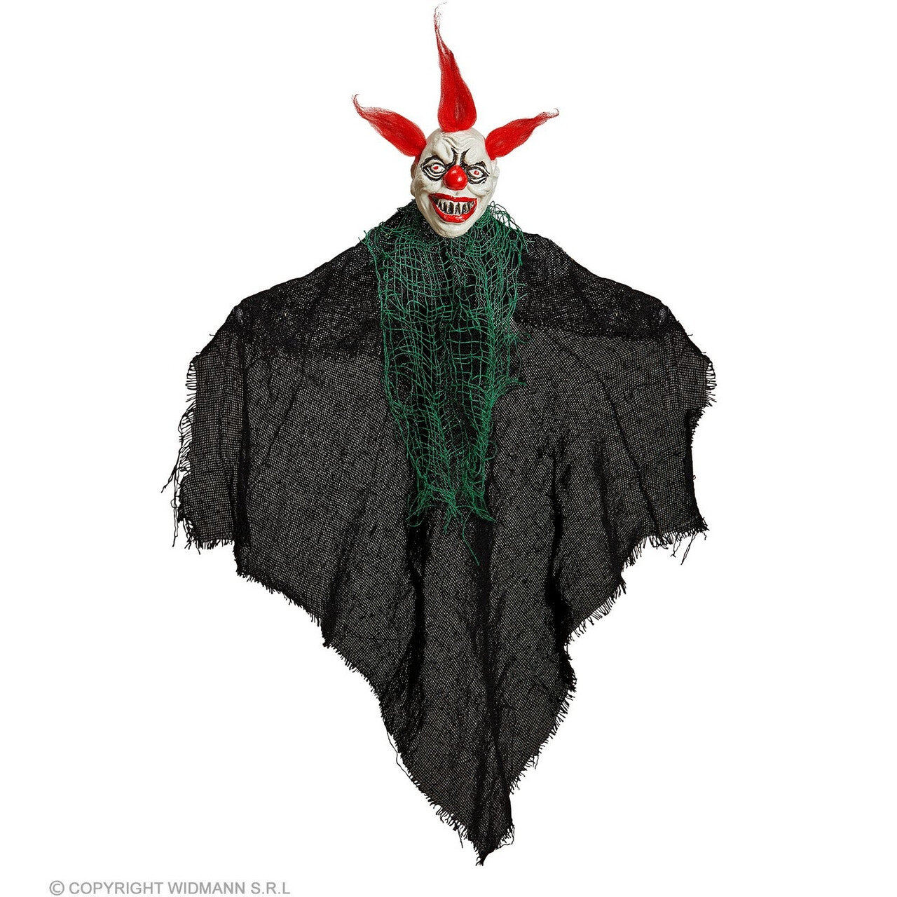 Op deze afbeelding zie je een Decoratie, van het merk Widmann. Failliete Moppentapper Clown 50 Centimeter