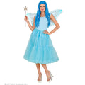 Knielange Tulle Rok Petticoat 65 Centimeter Lichtblauw Vrouw