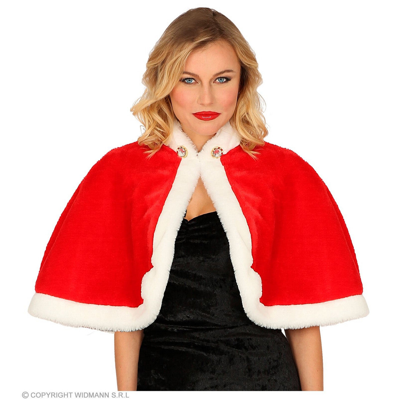 Op deze afbeelding zie je een Accessoires, van het merk Widmann. Luxe Kerstvrouw Stola