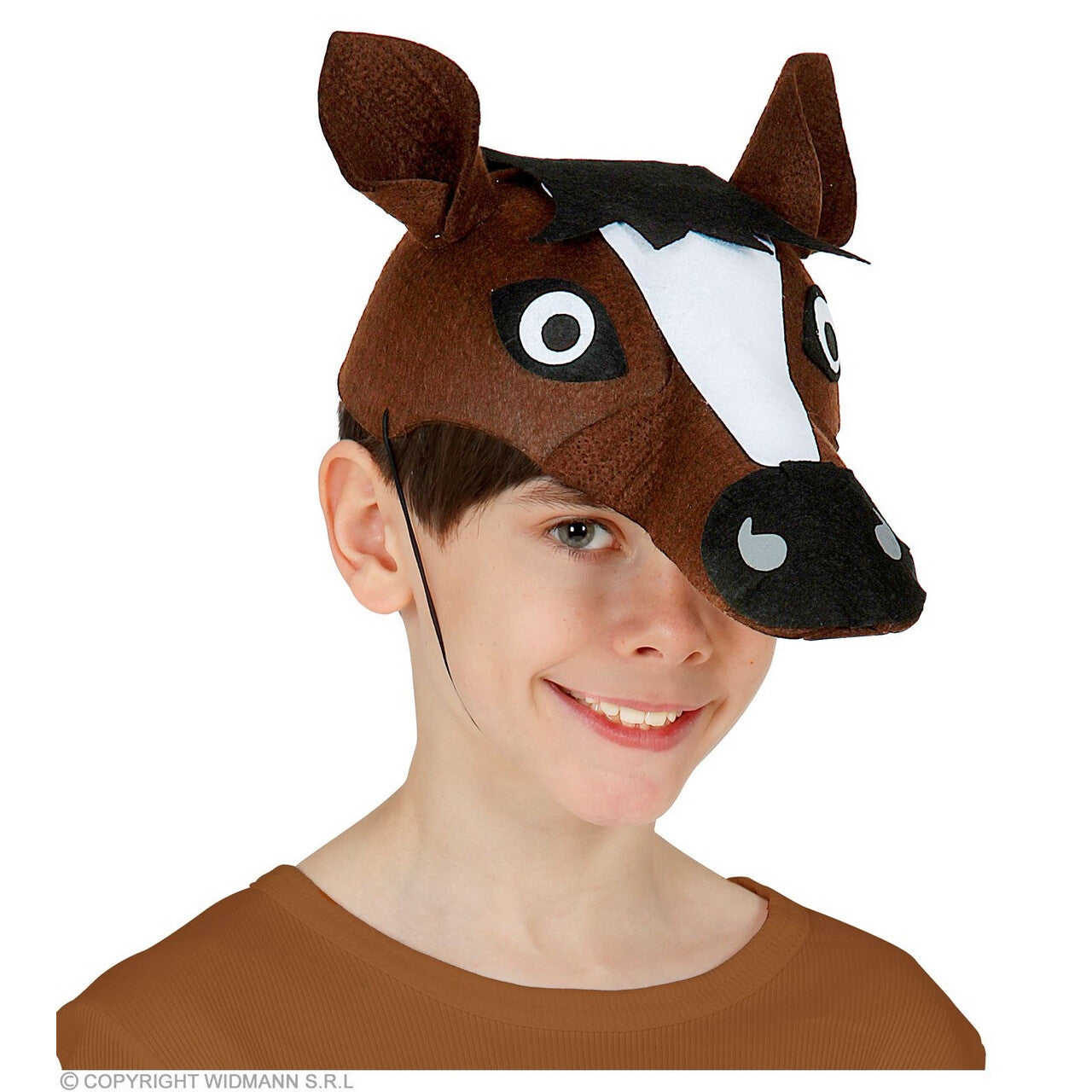 Op deze afbeelding zie je een Accessoires, van het merk Widmann. Hop Hop In Galop Paard Op Je Hoofd
