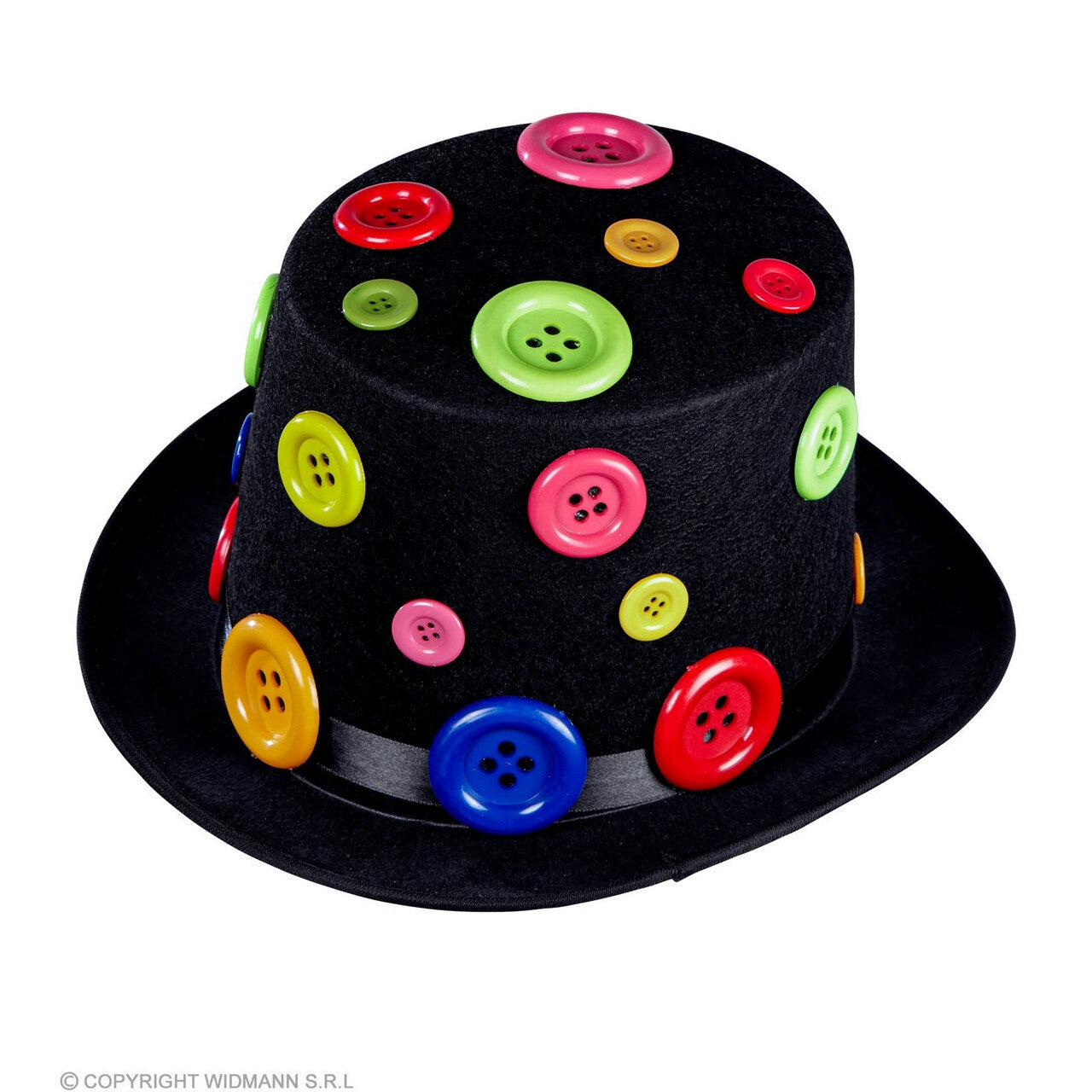 Op deze afbeelding zie je een Accessoires, van het merk Widmann. Knoop Op Je Hoofd Hoed
