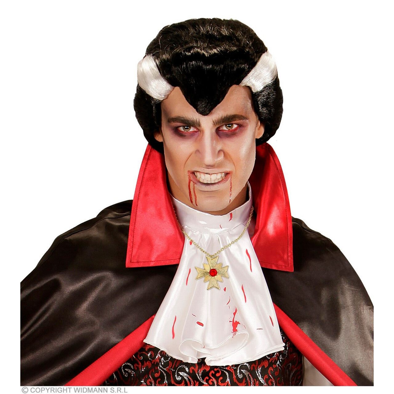Op deze afbeelding zie je een Accessoires, van het merk Widmann. Oogverblindende Vampier Ketting
