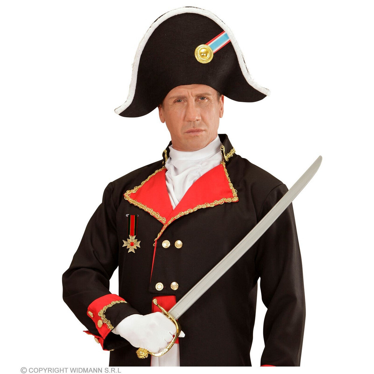 Op deze afbeelding zie je een Accessoires, van het merk Widmann. Gevechtsmedaille Speld Meest Dappere Strijder