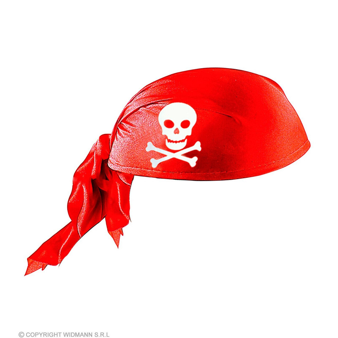 Op deze afbeelding zie je een Accessoires, van het merk Widmann. Piratenhoed Piratenkoning Henry, Vilt Rood