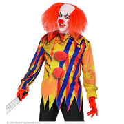 Op deze afbeelding zie je een Kostuums, van het merk Widmann. Lugubere Enge Clown Gerry Man