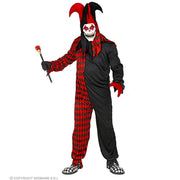 Op deze afbeelding zie je een Kostuums, van het merk Widmann. Vreemde Gekke Clown Harry Kijn Man Kostuum