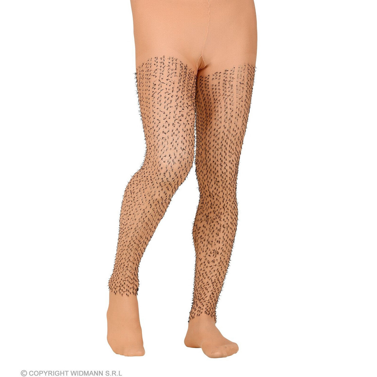 Op deze afbeelding zie je een Accessoires, van het merk Widmann. Panty Harige Harry Benen One Size