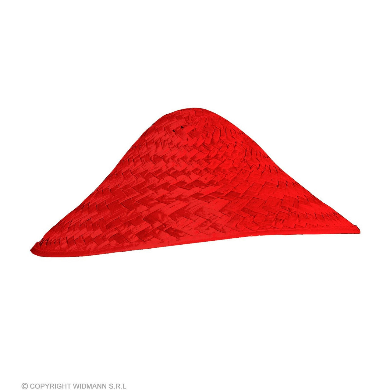 Op deze afbeelding zie je een Accessoires, van het merk Widmann. Rode Chinese Hoed Huang Xue