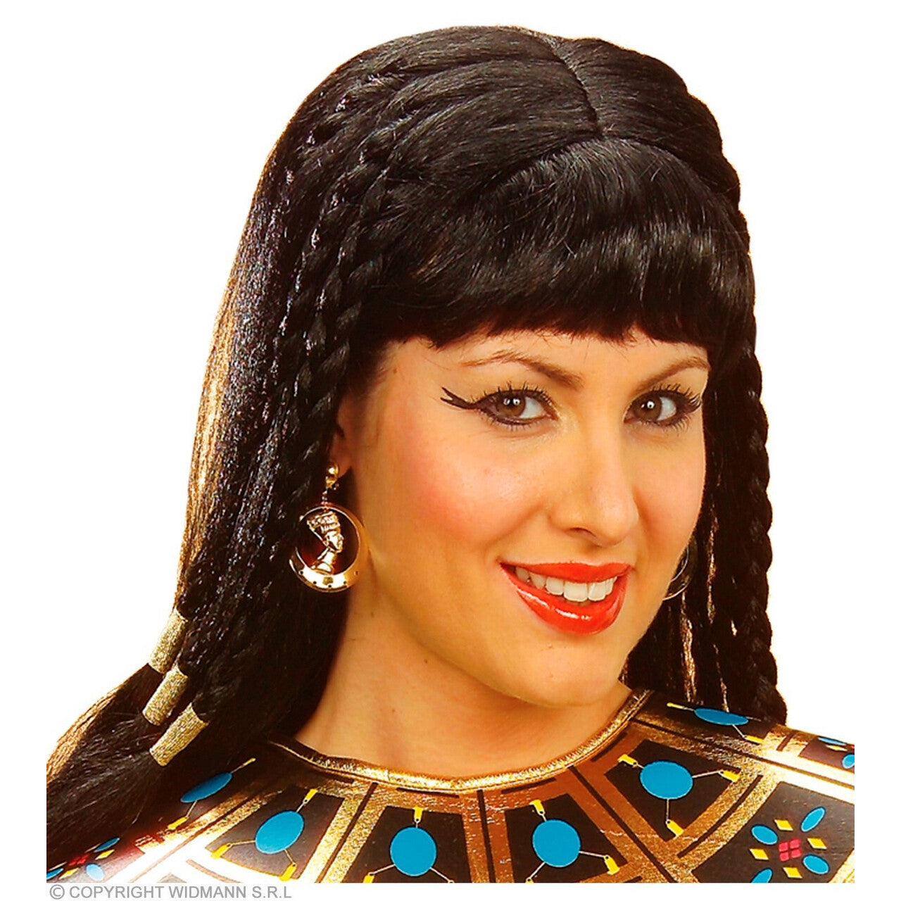 Op deze afbeelding zie je een Accessoires, van het merk Widmann. Typische Egyptische Oorbellen