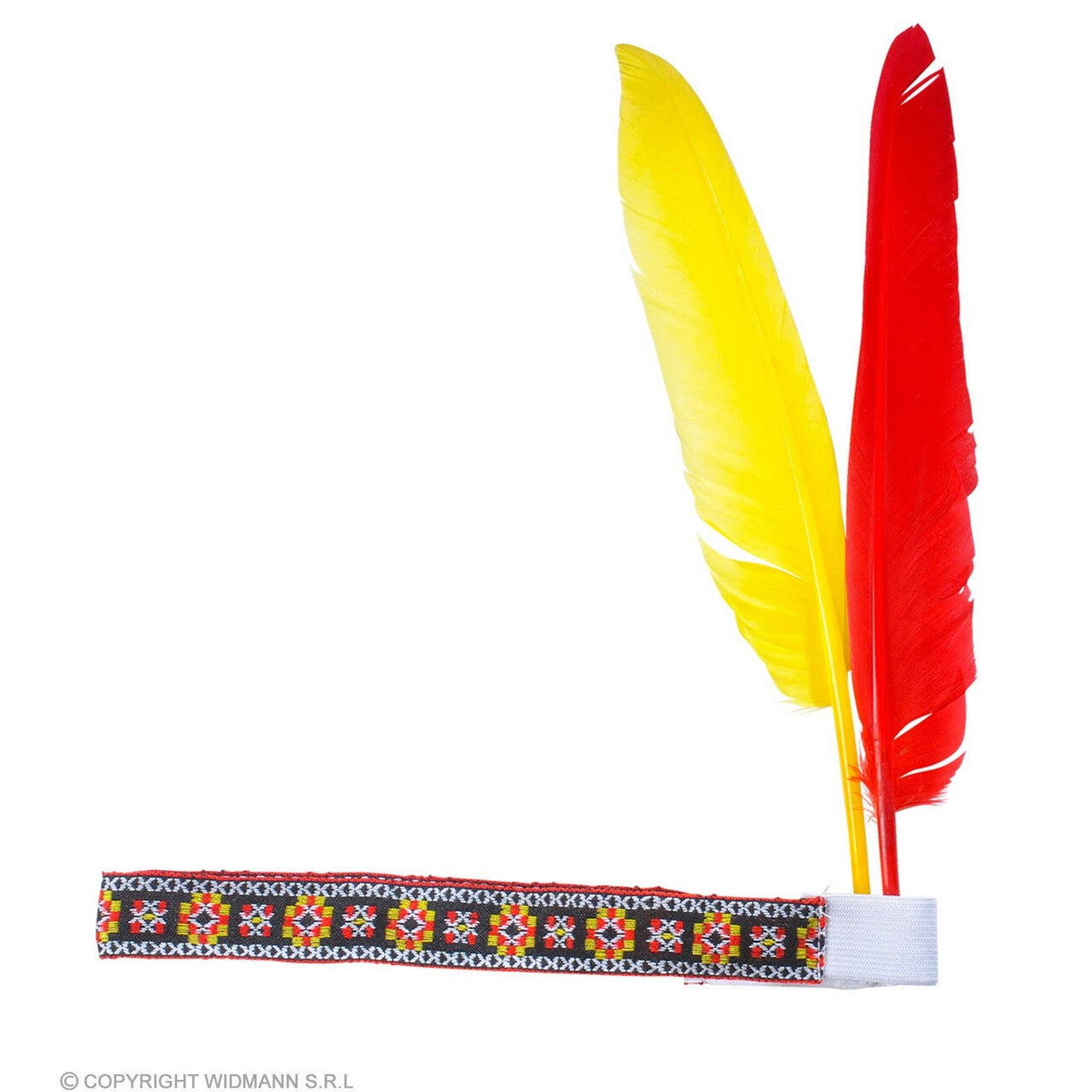 Op deze afbeelding zie je een Accessoires, van het merk Widmann. Akecheta Indianentooi