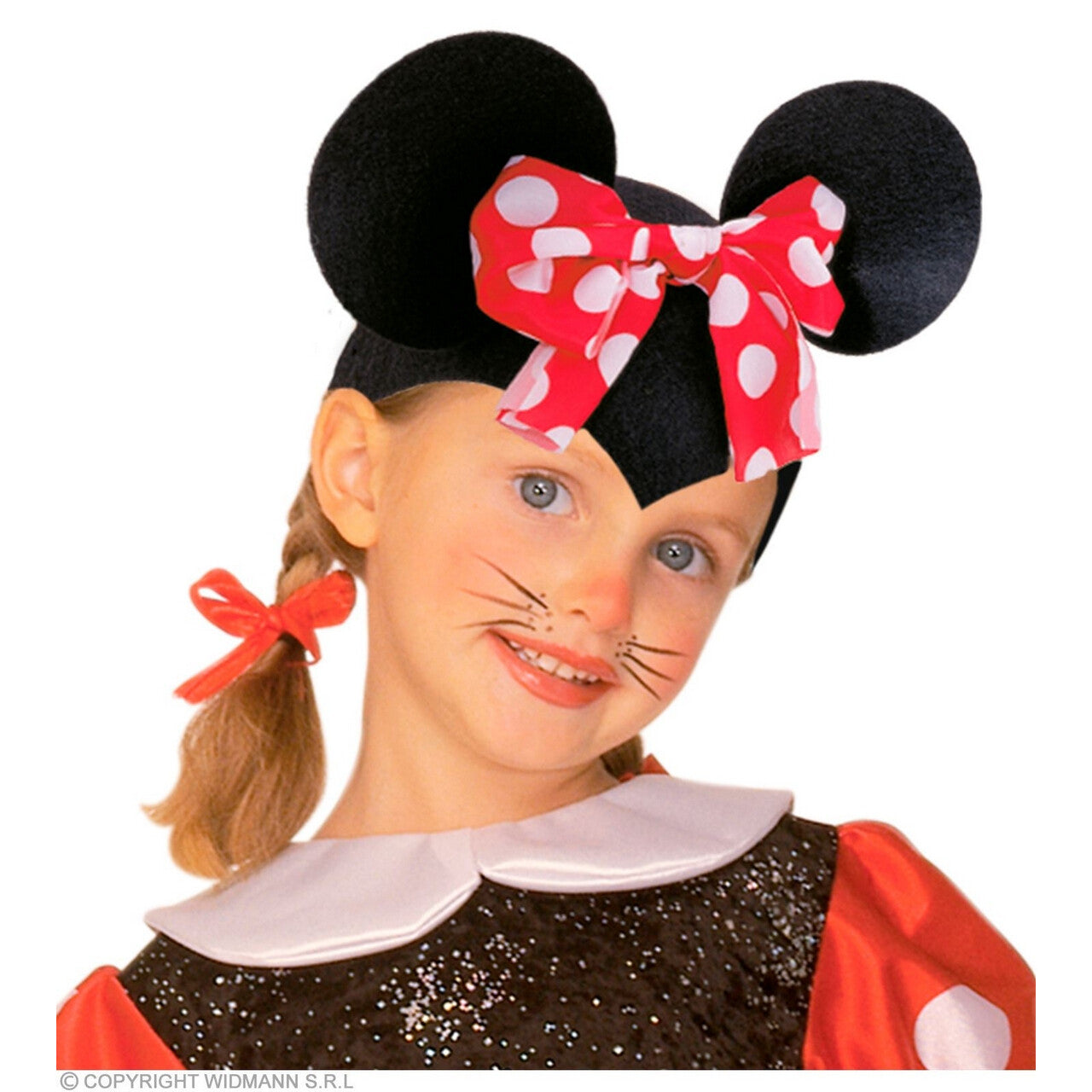 Op deze afbeelding zie je een Accessoires, van het merk Widmann. Minnie Muis Met Grote Strik
