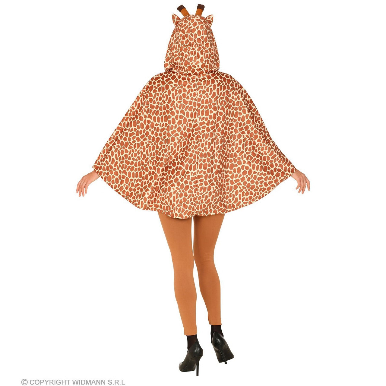 Op deze afbeelding zie je een Kostuums, van het merk Widmann. Elegante Langnek Giraf Poncho