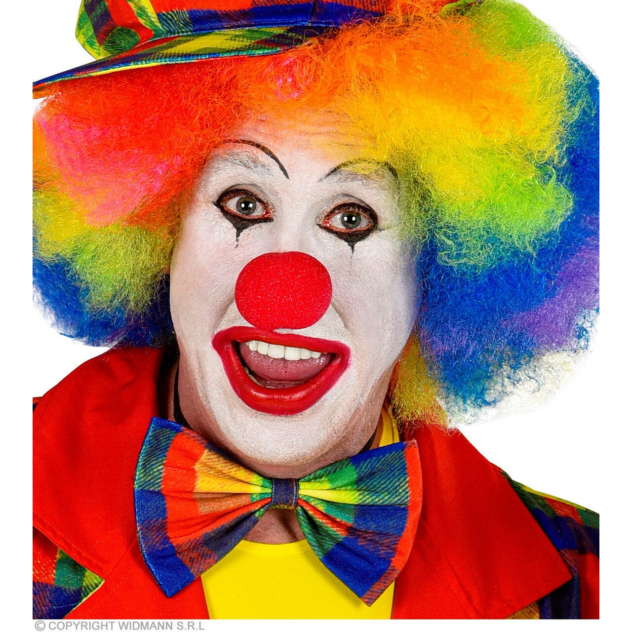 Op deze afbeelding zie je een Accessoires, van het merk Widmann. Keurige Kleurige Vlinderstrik Clown