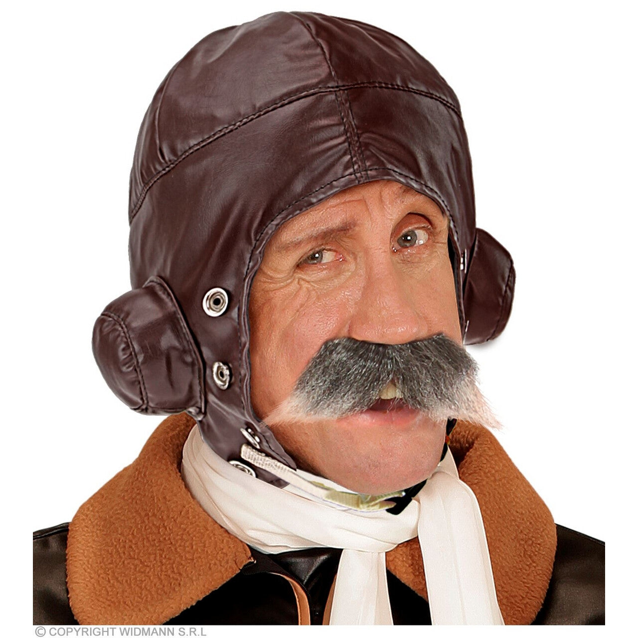 Op deze afbeelding zie je een Accessoires, van het merk Widmann. Ouderwetse Vliegeniers Hoed