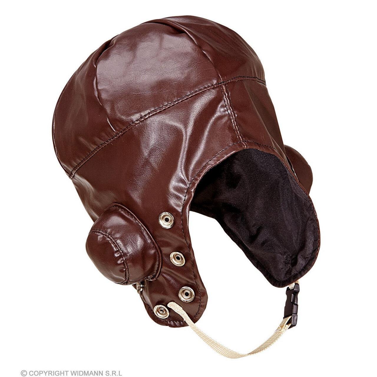 Op deze afbeelding zie je een Accessoires, van het merk Widmann. Ouderwetse Vliegeniers Hoed