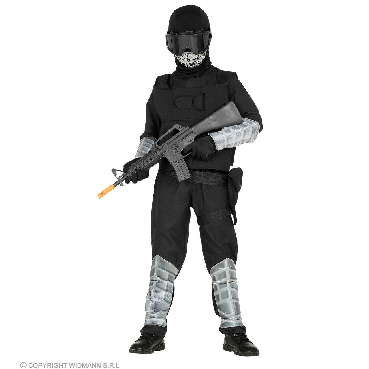 Op deze afbeelding zie je een Kostuums, van het merk Widmann. Special Forces Special Task Jongen Kostuum