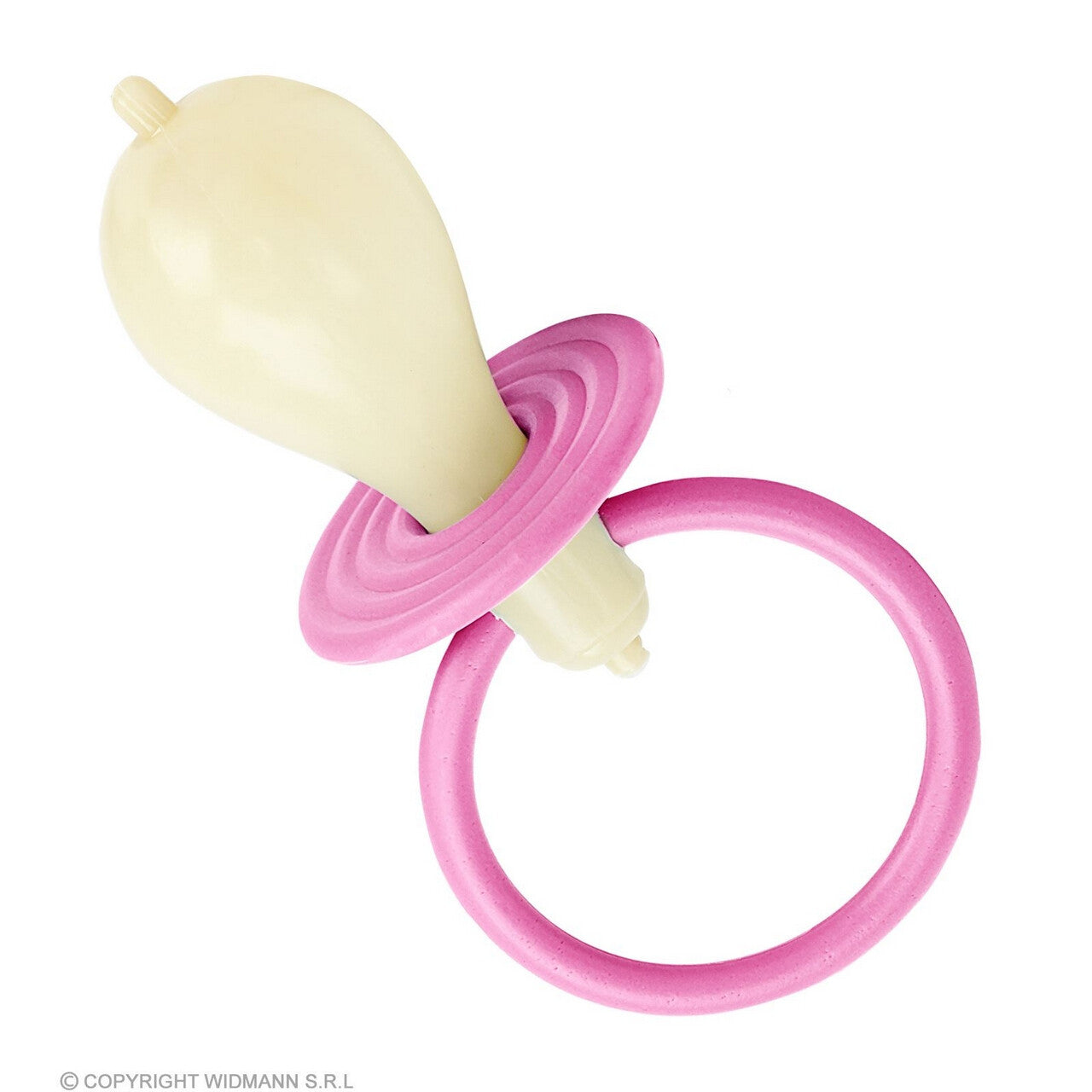 Op deze afbeelding zie je een Accessoires, van het merk Widmann. Mega Speen Met Geluid, Roze