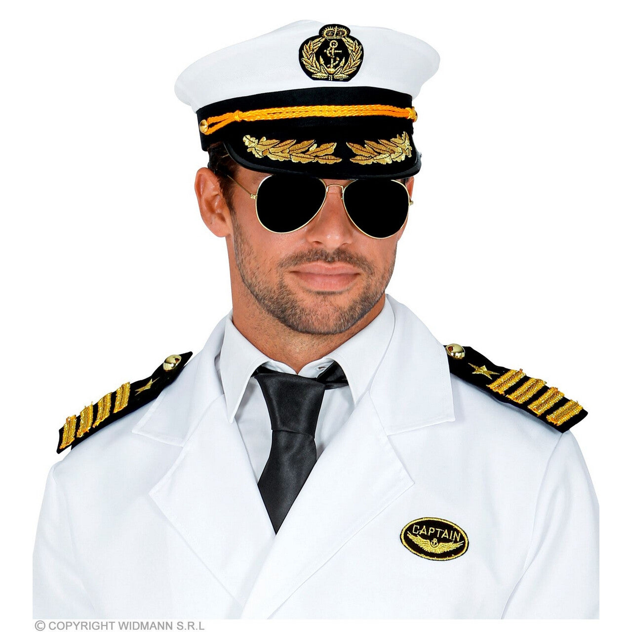 Op deze afbeelding zie je een Accessoires, van het merk Widmann. Kapitein Van De Liefdesboot Accessoire Set