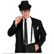 Op deze afbeelding zie je een Accessoires, van het merk Widmann. Koning Van De Blues Accessoire Set Zwart