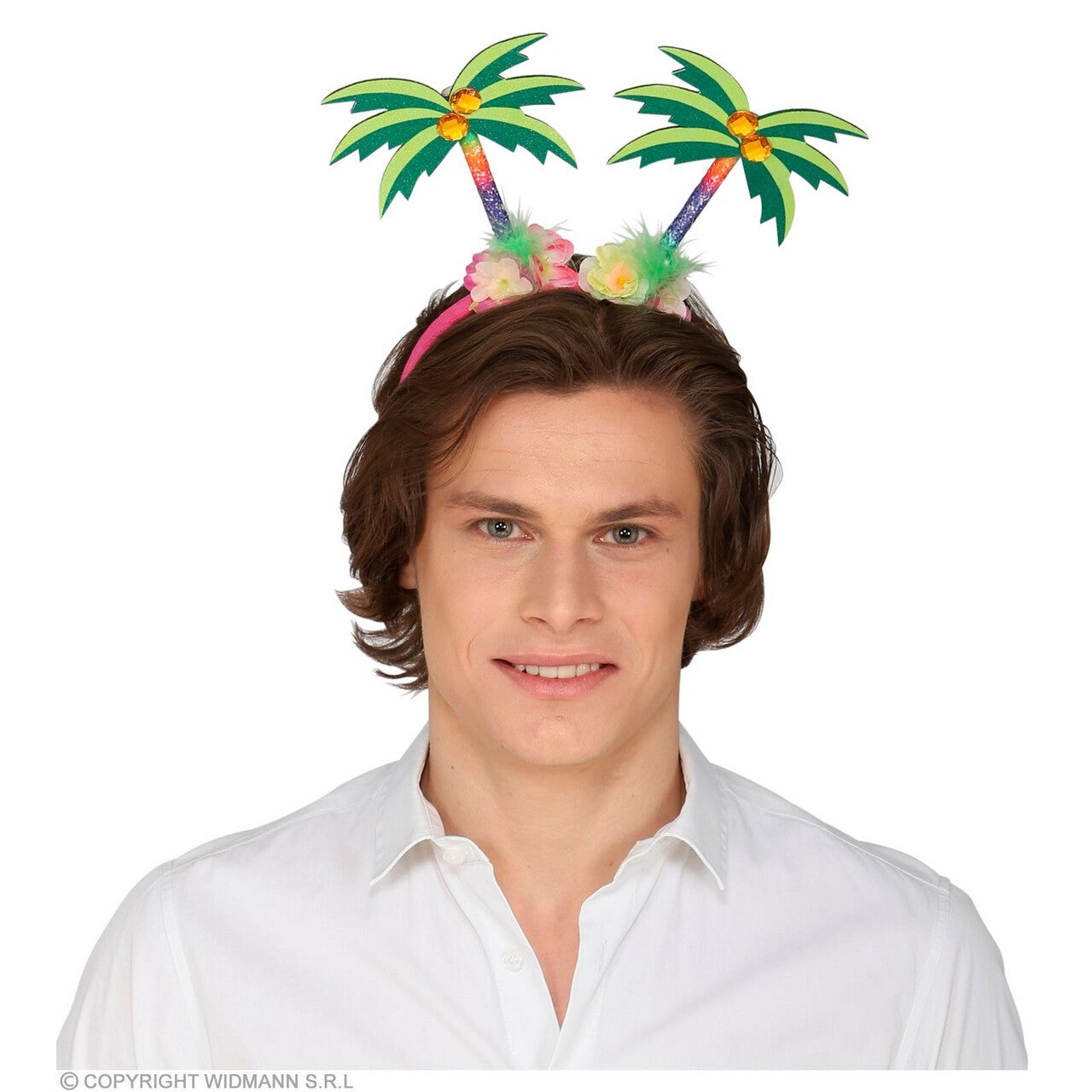 Op deze afbeelding zie je een Accessoires, van het merk Widmann. Beach Style Palmbomen Bopper