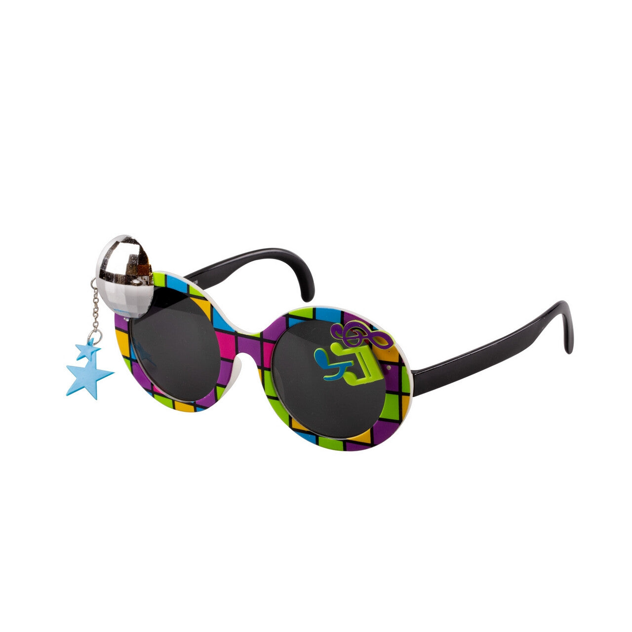 Op deze afbeelding zie je een Accessoires, van het merk Wilbers. Disco Muziek Bril
