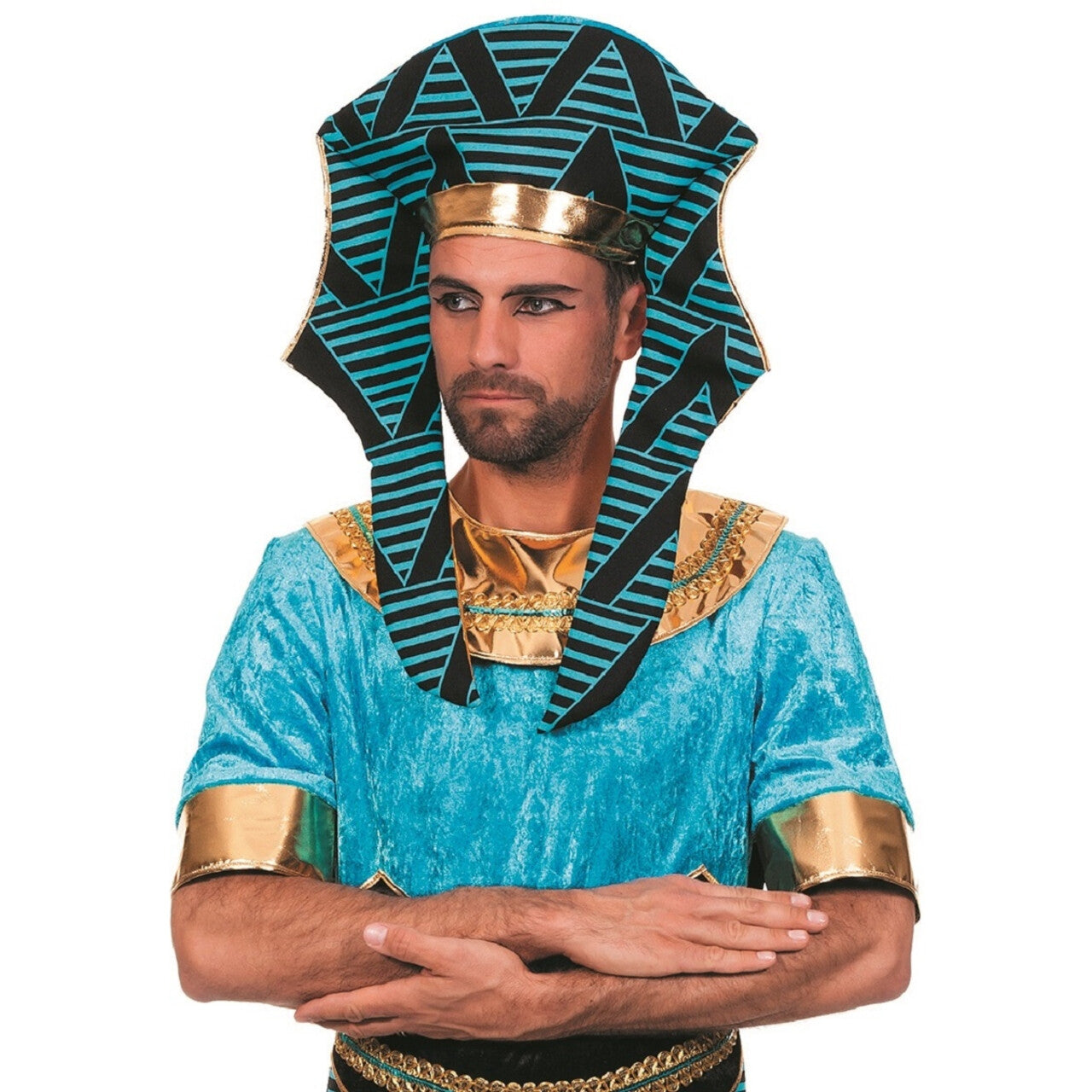 Op deze afbeelding zie je een Accessoires, van het merk Wilbers. Hoed Egypte Farao Ramses