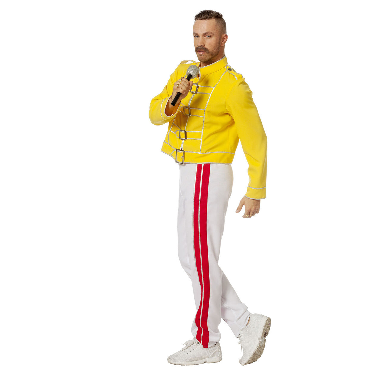 Op deze afbeelding zie je een Kostuums, van het merk Wilbers. King Freddy Bites The Dust Man Kostuum