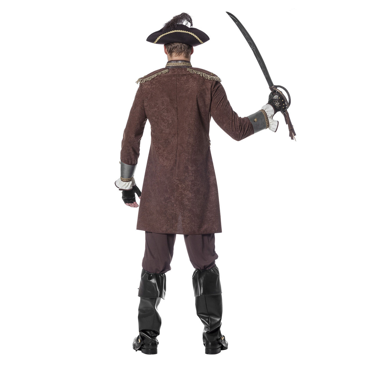 Op deze afbeelding zie je een Kostuums, van het merk Wilbers. Fashionable Piraat De Luxe Man Kostuum