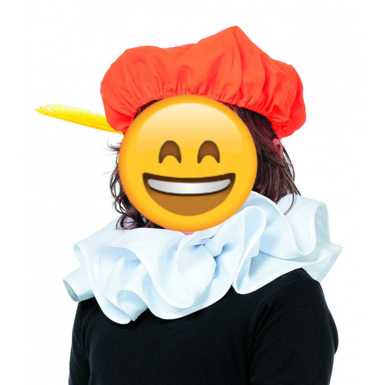 Op deze afbeelding zie je een Accessoires, van het merk Wilbers. Oranje Baret Piet