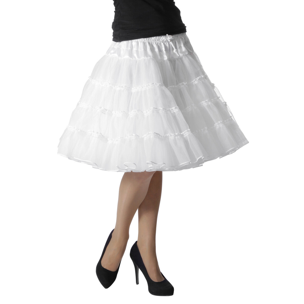 Op deze afbeelding zie je een Accessoires, van het merk Wilbers. Petticoat Swing Luxe Wit