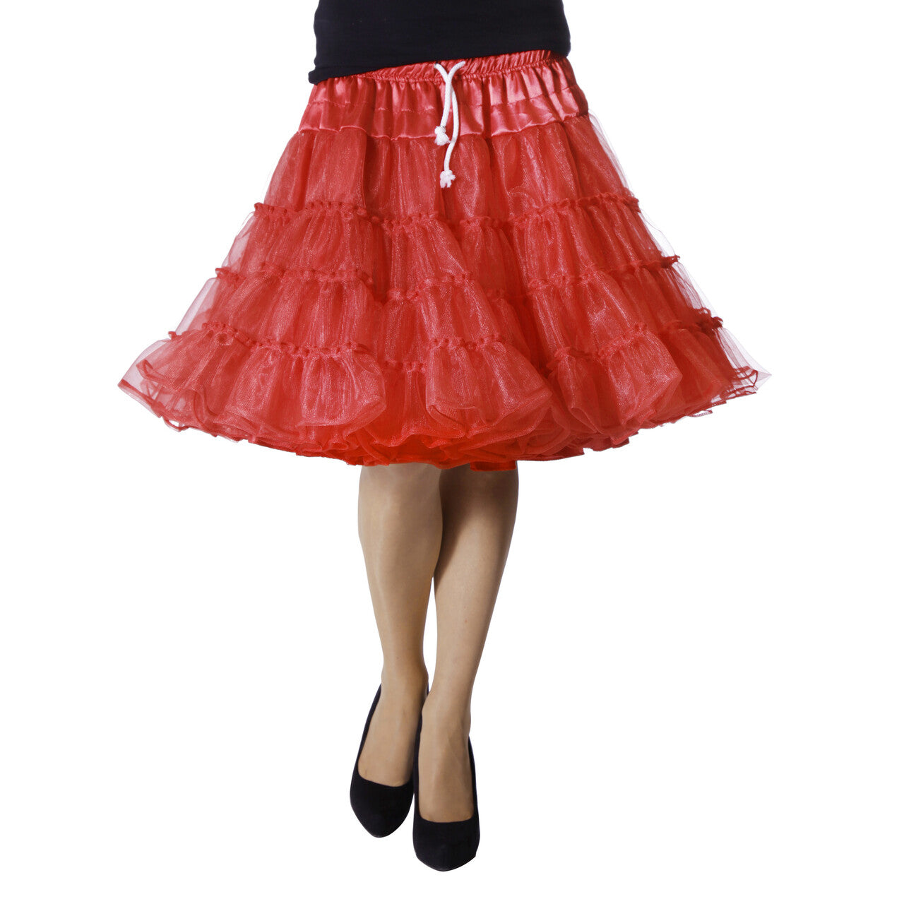 Op deze afbeelding zie je een Accessoires, van het merk Wilbers. Petticoat Swing Luxe Rood