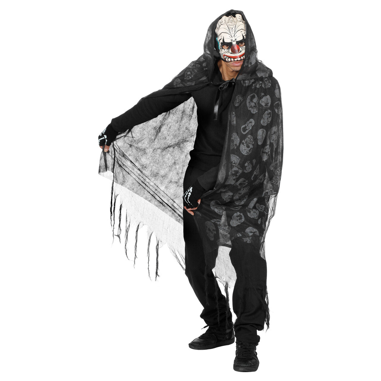 Op deze afbeelding zie je een Accessoires, van het merk Wilbers. Duistere Cape Halloween