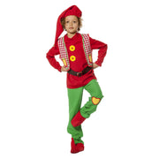 Op deze afbeelding zie je een Kostuums, van het merk Wilbers. He Ho He Ho Kabouter Sprookjes Kind Kostuum