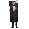 Body Bag Unzip Zombie Man Kostuum