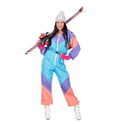 Op deze afbeelding zie je een Kostuums, van het merk Wilbers. Fout 80s Ski-Pak Vrouw Kostuum