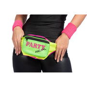 Op deze afbeelding zie je een Accessoires, van het merk Wilbers. Neon 80s Disco Party Animal Heuptas