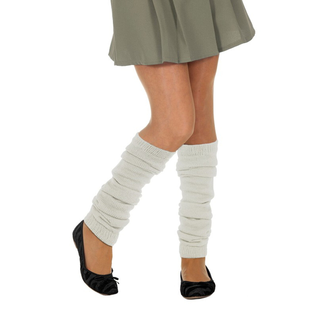 Op deze afbeelding zie je een Accessoires, van het merk Wilbers. Beenwarmers Wit