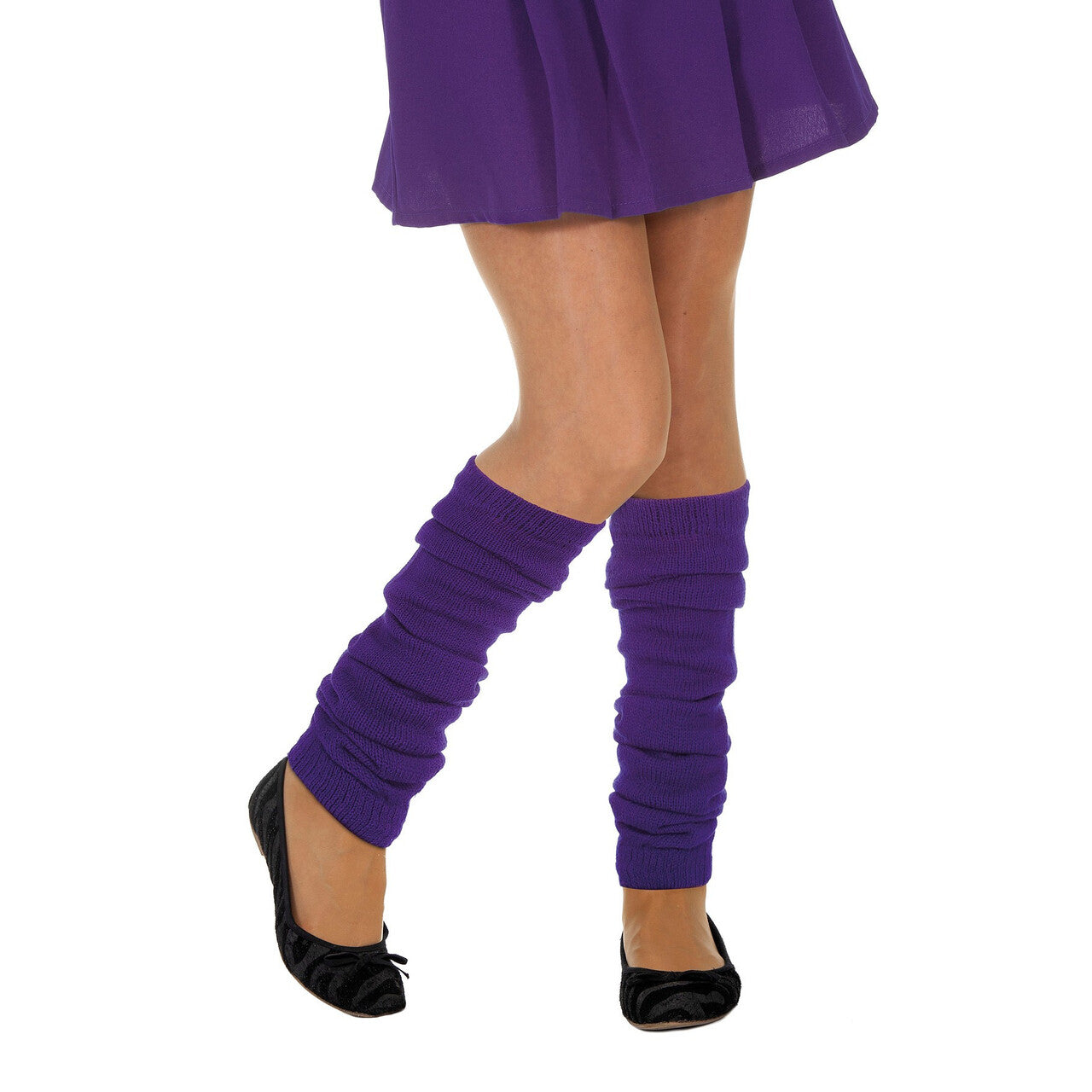 Op deze afbeelding zie je een Accessoires, van het merk Wilbers. Beenwarmers Paars