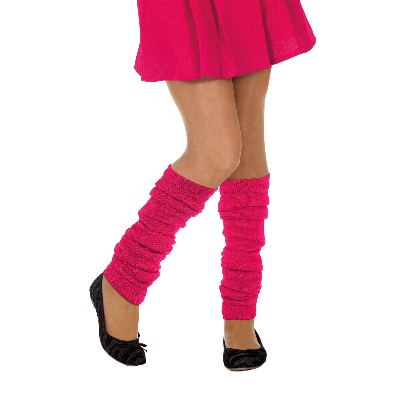 Op deze afbeelding zie je een Accessoires, van het merk Wilbers. Beenwarmers Neon Roze