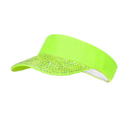 Op deze afbeelding zie je een Accessoires, van het merk Wilbers. Groene Bling Bling Zonneklep
