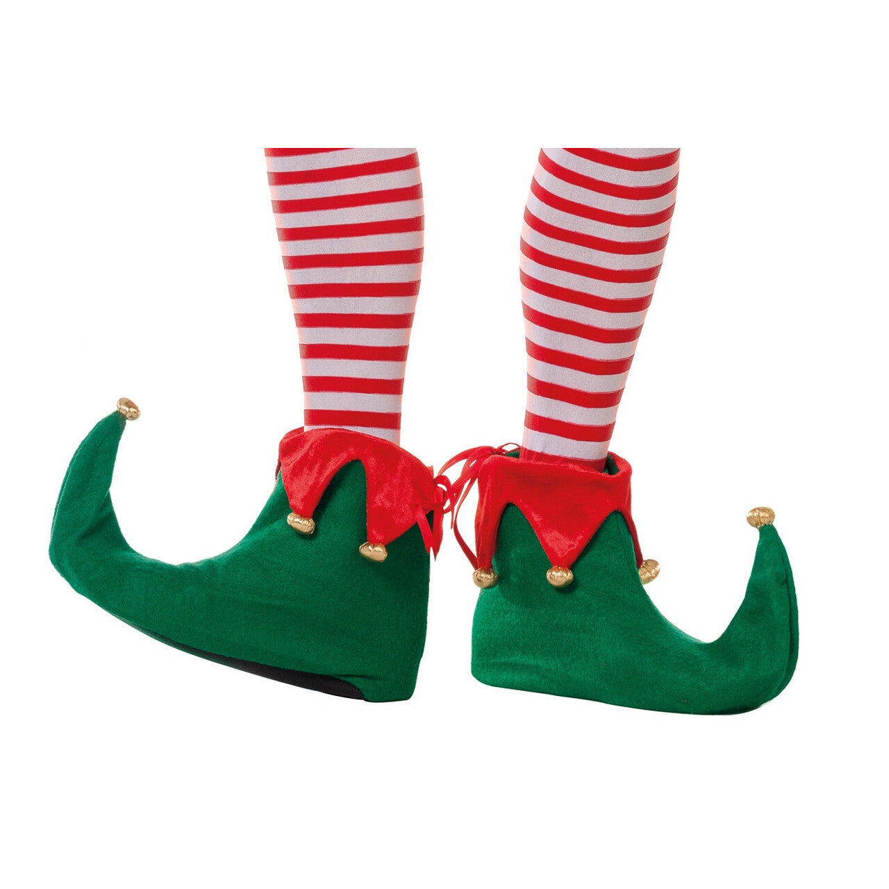 Op deze afbeelding zie je een Accessoires, van het merk Wilbers. Elfenschoenen Kerst Groen